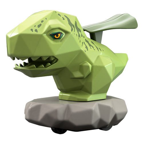 Children's Dinosaur Press Toy Car Toy Tyrannosaurus Triceratops Dinosaur Car Street Stall Cross-border Wholesale Small Gifts