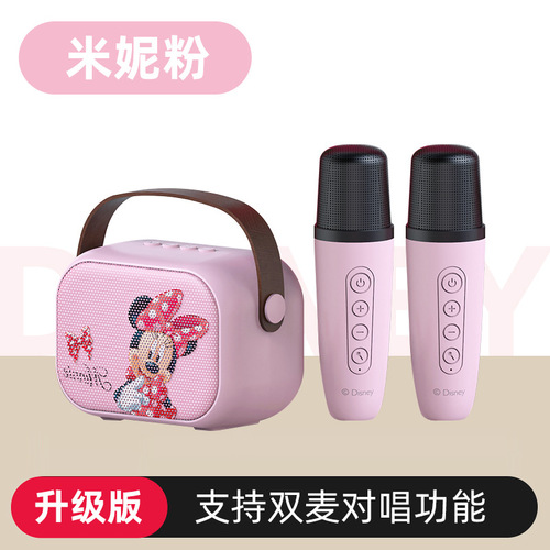 Disney Outdoor Portable Karaoke Wireless Microphone Speaker Set with Bluetooth