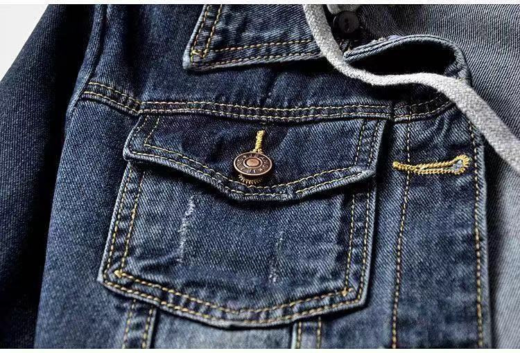 Dameskleding Korte katoenen jas Winter Nieuwe stijl Plus fluwelen katoenen jas Losse Koreaanse stijl Denim bontkraag Verdikte jas Dames_voghion.com