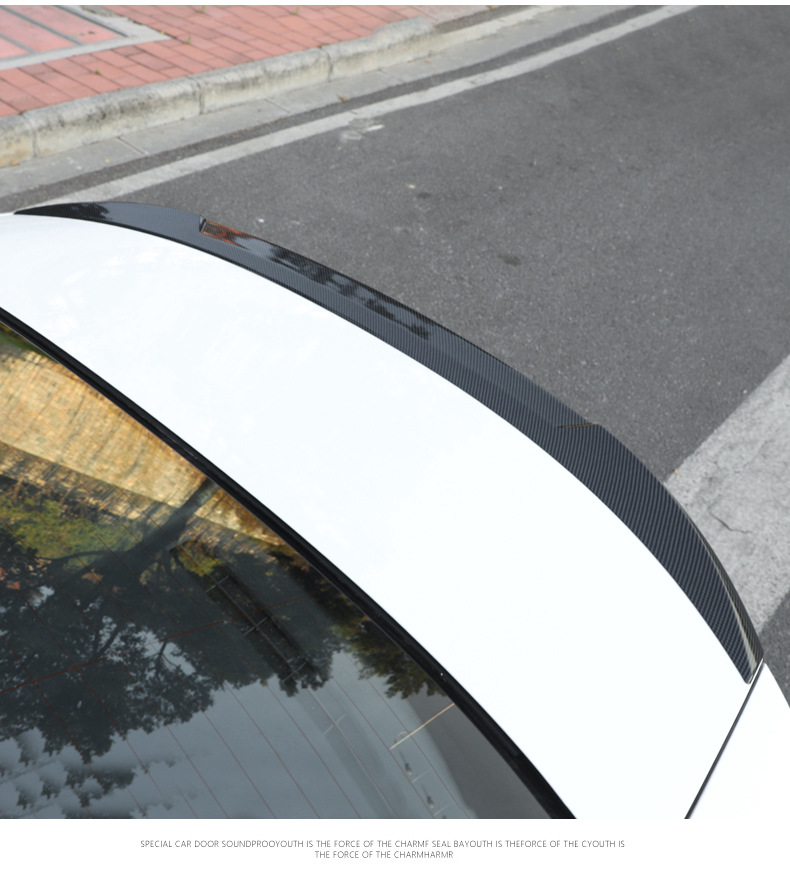 15-23 Models 3Rd Generation Axela Rear Wing Modification Decorative Parts, No Drilling Required, No Color Difference, Painted Wing