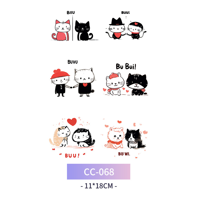 Transfronterizo en stock al por mayor de halloween colorido mariposa tatuaje pegatinas simulación sangrienta cicatriz pegatinas divertidas pegatinas impermeables