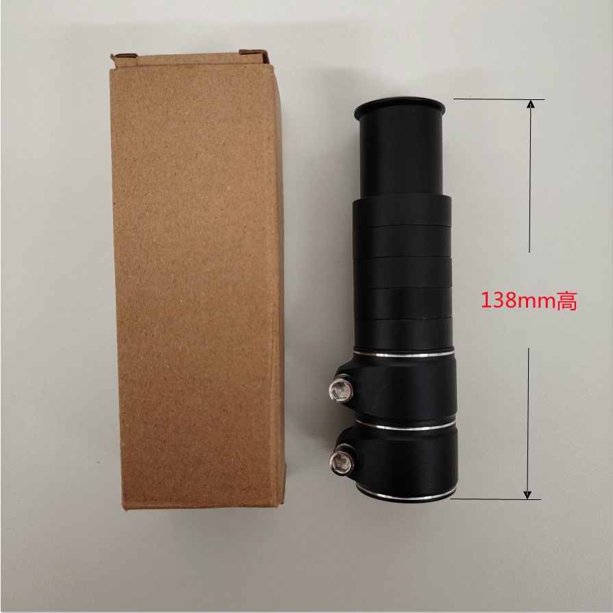 Bicicleta de montaña frente tenedor tubo de cabeza dispositivo de aumento extensor mango dispositivo de aumento accesorios para montar en bicicleta