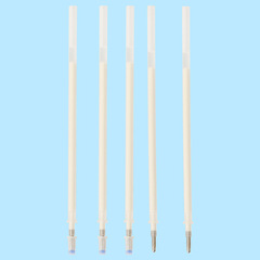 廠家供應高溫消失筆芯 米白細專用熱消筆 製鞋製衣臨時點位消失筆