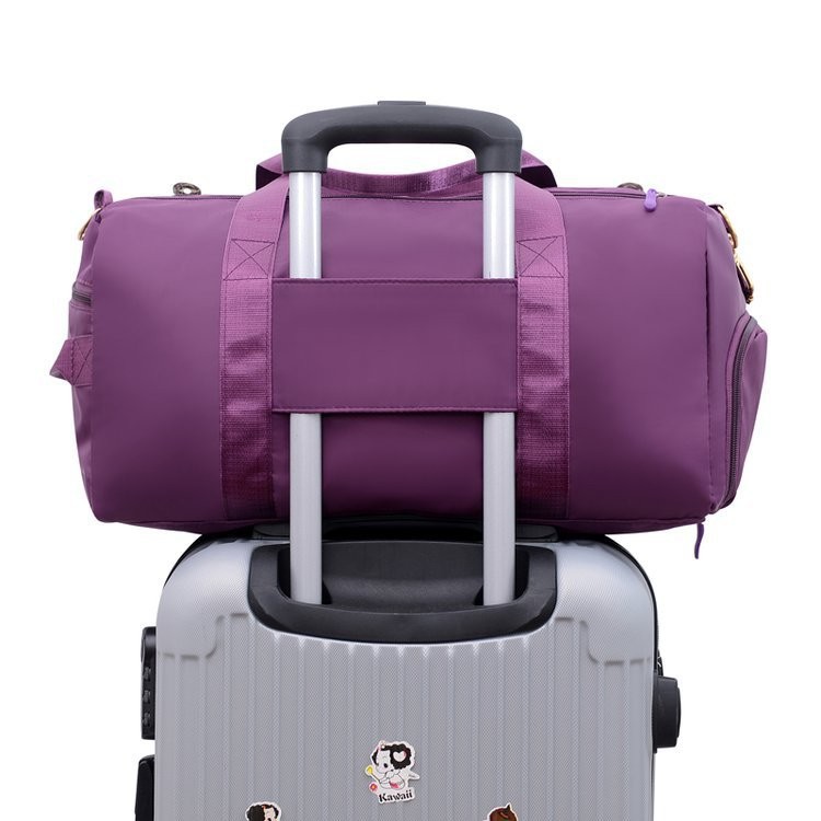 Bolsa de viaje bolsa de yoga deportiva de separación húmeda y seca bolsa de fitness 2024 bolsa de viaje de corta distancia de gran capacidad LOGO de entrenamiento al por mayor