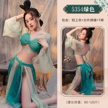 情趣内衣古风汉服西域风情舞姬套装敦煌性感制服诱惑激情床上玉环
