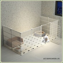狗狗围栏式家用室内宠物栅栏泰迪比熊柯基吉娃娃小型犬门栏狗笼子