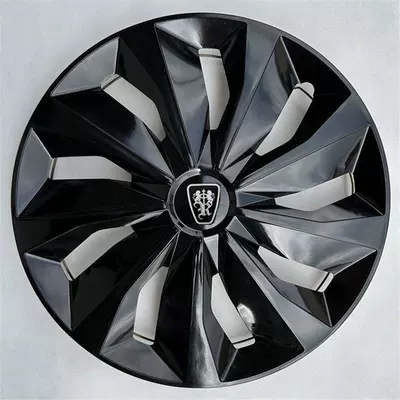 Digər kuzov və aksesuarlar – modification parts large wheel cover - 16inch-tt-model-all-black-1-piece