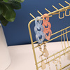 Ins trend ornaments desktop iron key jewelry standing rack setting rack creative storage and finishing frame