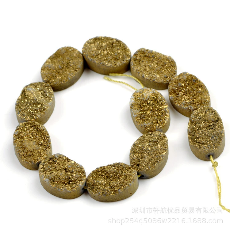 Neon matte quartz accessory handmade, 18mm