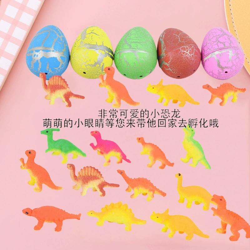 Игрушка-яйцо динозавра, которую можно вылупить, детское образовательное научное и образовательное яйцо воскресения, замоченное в воде, расширяется и становится больше, маленькая модель динозавра среднего размера