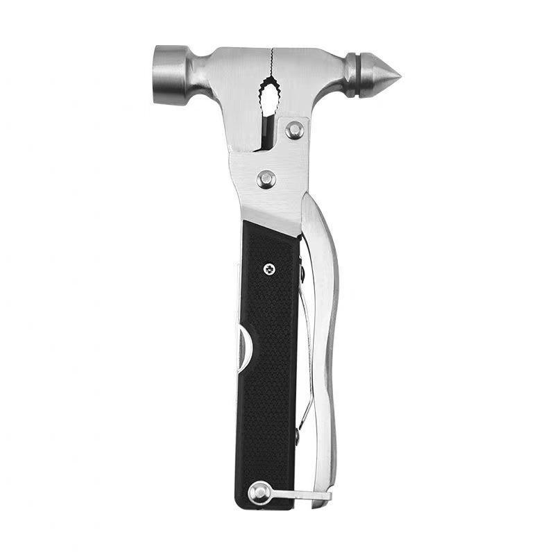 Car safety hammer, multifunctional car window breaker, 3-in-1 in-car emergency safety hammer