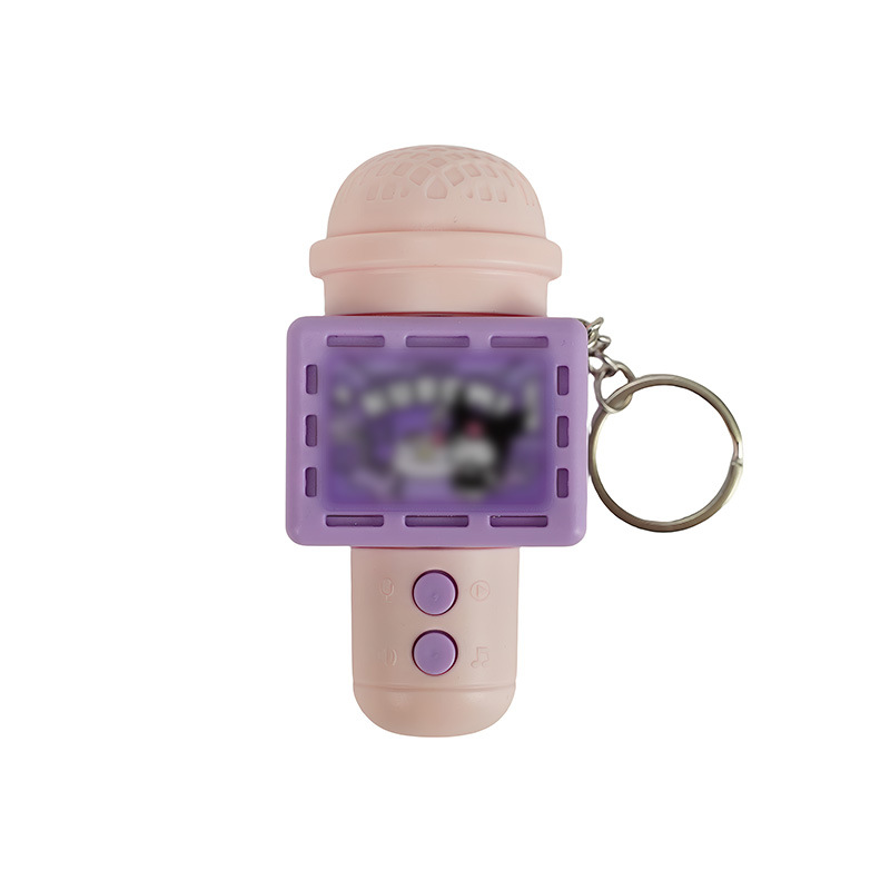 Microphone recorder [pink] bagged