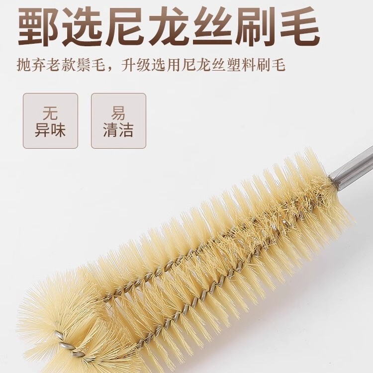 【Bucket Brush】Cleaning Brush for Thermos Bottles, Kettle, Insulated Bottle, Bucket Brush, Water Bucket Brush, Long Handle, Good for Pure Water Buckets 【Bucket Brush】Cleaning Brush for Thermos Bottles, Kettle, Insulated Bottle, Bucket Brush, Water Bucket Brush, Long Handle, Good for Pure Water Buckets