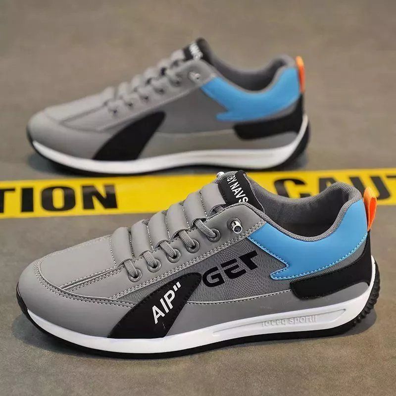 Zapatos de hombre primavera y otoño zapatos Forrest Gump deportivos de todo fósforo tendencia de los hombres zapatos casuales de cuero antideslizantes