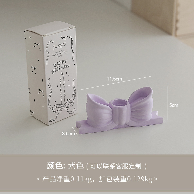 Barras largas candelabros de banano transfronterizos de alto nivel instienen el viento creativo adornos de arco de banda magnética rosa candelabros