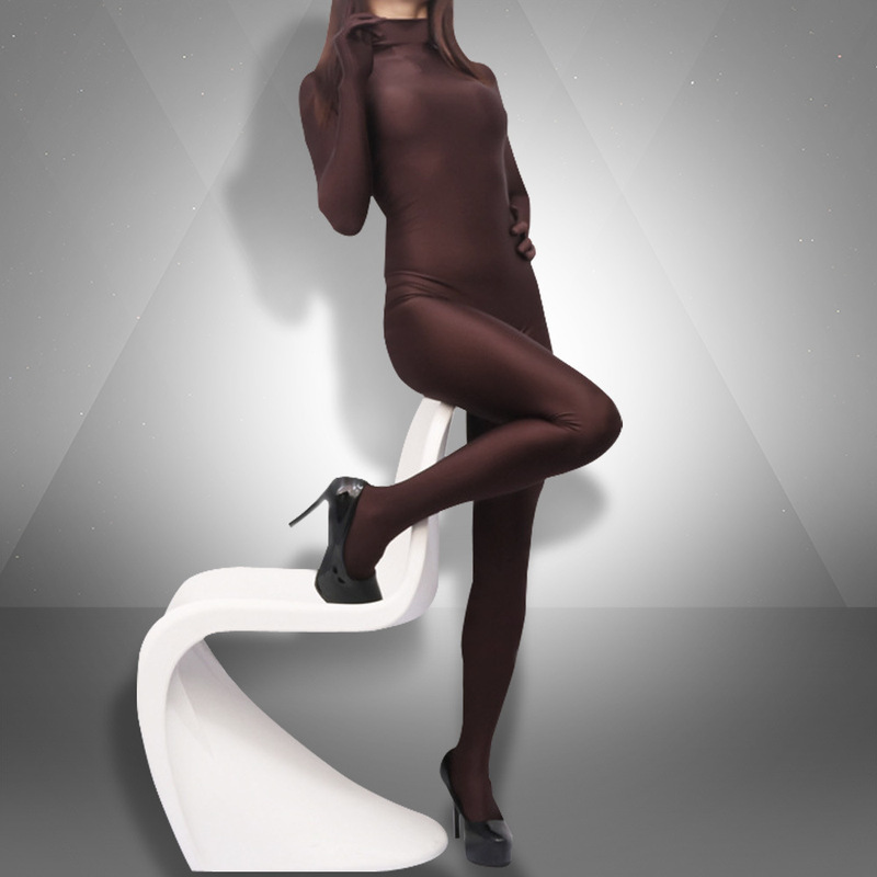Charming Color Stand-Up Collar Spandex Full-Body Jumpsuit Gn67 Women's Sexy Base Layer Tight-Fitting Underwear Summer Thin Ultra-Thin Charming Color Stand-Up Collar Spandex Full-Body Jumpsuit Gn67 Women's Sexy Base Layer Tight-Fitting Underwear Summer Thin Ultra-Thin
