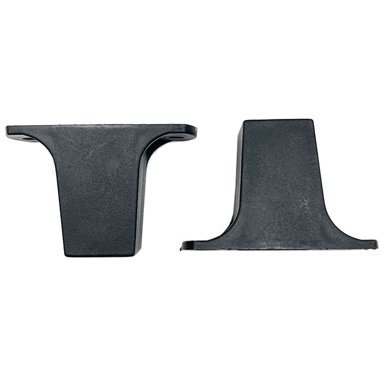 Fuente de la fábrica accesorios de equipaje móvil tirón caja de la batería del altavoz pie pad pie Pie de plástico endurecido tirar varilla pie