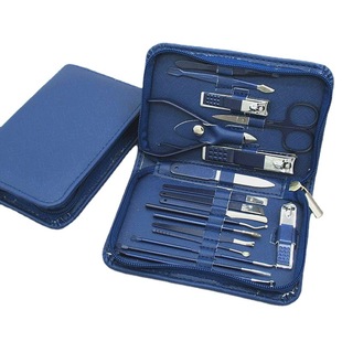 Stainless steel nail pedicure knife beauty pliers nail Clippers 18 piece set dead skin pliers cut nail pedicure tool set
