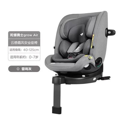 Car child safety seat Adac Car Car for - top-warrior-grow-air-thunder-gray-0-7-years-old-ventilation