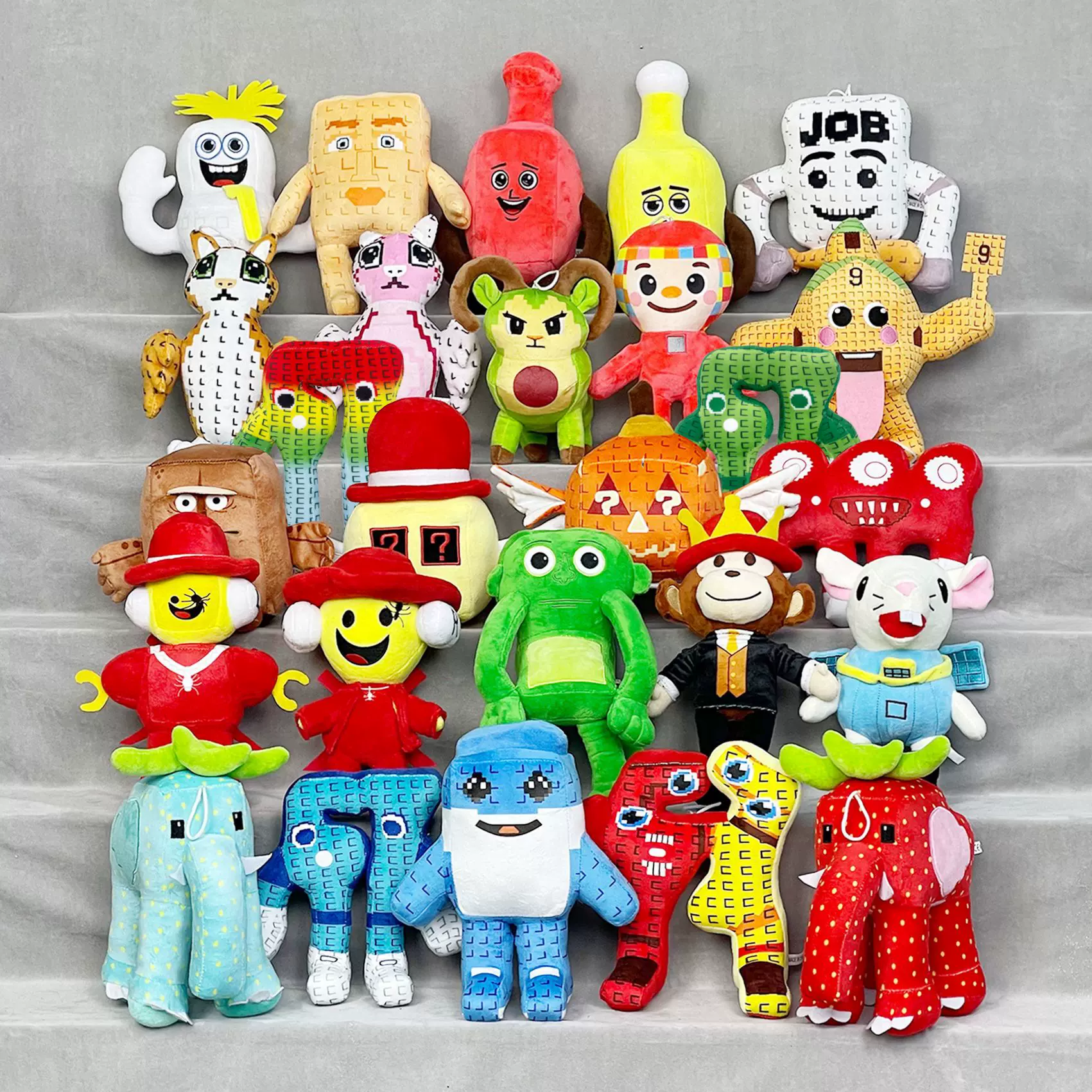 跨境新品 steal a brainrot jandel窃取脑腐毛绒玩具娃娃