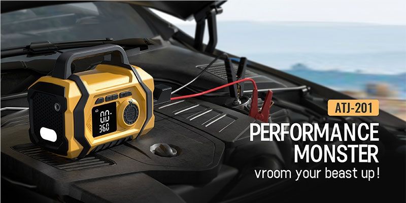 Emergency Start-Up Power Supply, Strong Start-Up Generator, Large-Capacity Vehicle-Mounted All-In-One Unit, Emergency Ignition, Power Supply, and Air Pump
