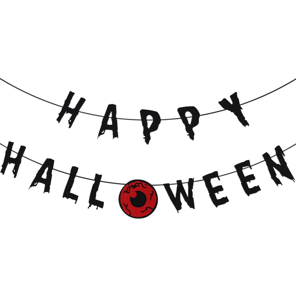 Guirnaldas y decoraciones de Halloween de tela no tejida Amazon 2026 para fiestas y creación de escenas