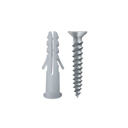 The small yellow fish internal expansion screw nylon plastic expansion tube fixed screw has a side PE plastic expansion plug fastener