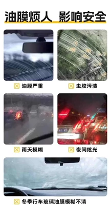 Car Glass Polishing Liquid Upgraded with Glass agent