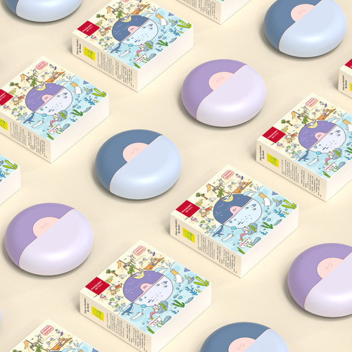 Pai Ke Wei Gemini Pet Comb with Colorful Blade Head to Remove Fluff, Stainless Steel Cat and Dog Knot Untying Comb Massage Comb