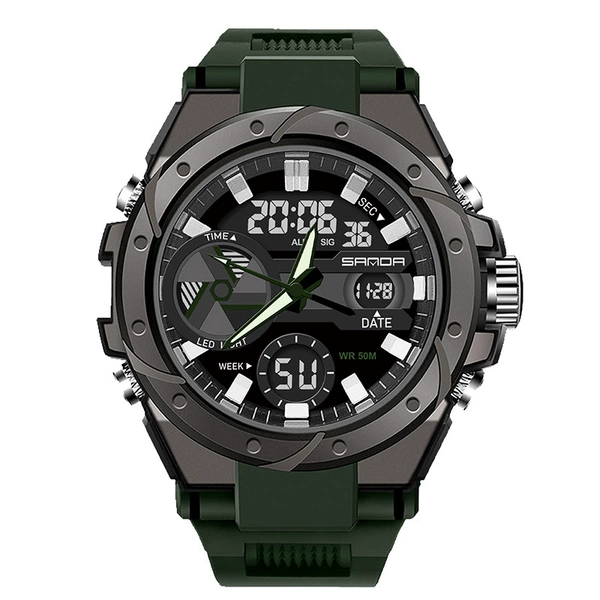 3313 black green