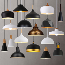 饭店吊灯单头北欧简约饭店商用复古工业风吧台餐饮店个性餐厅灯罩