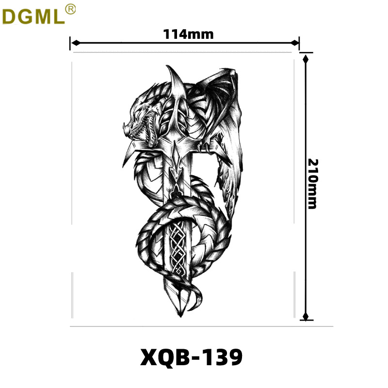 Pegatinas de tatuaje dibujos animados flor brazo pegatinas medio brazo completo oso ciervo divertido transfronterizo color creativo tatuaje pegatinas al por mayor