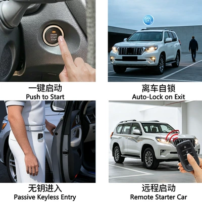 Car anti-theft device Modified to One-Button Start