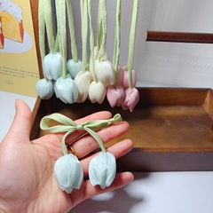 チューリップの花diyの縄は清新で甘いです。