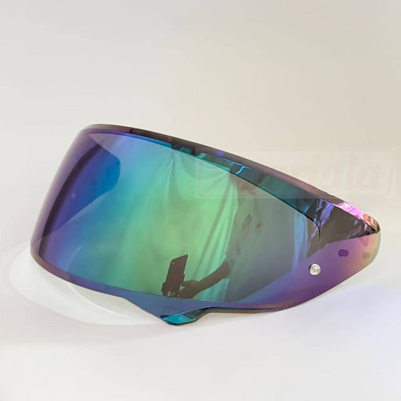 Suitable for Hjc I71 Helmet Lenses Hj-38 Electroplated Multi-Color Day and Night Universal Color-Changing Film Anti-Fog Sticker Helmet Accessories
