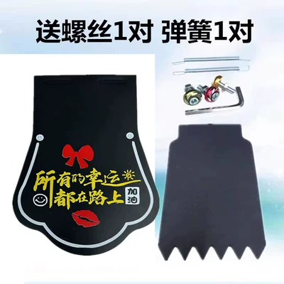 Electric vehicle fender: for Electric and - plum-blossom-style-all-small-mud-skin