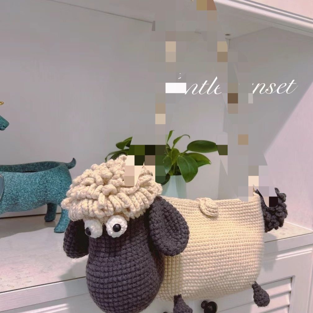 베이지 다크그레이 헤드소재팩(밀크면)_소재팩(소사이즈) 15*20 울 색상차이가 있는 것은 정상입니다