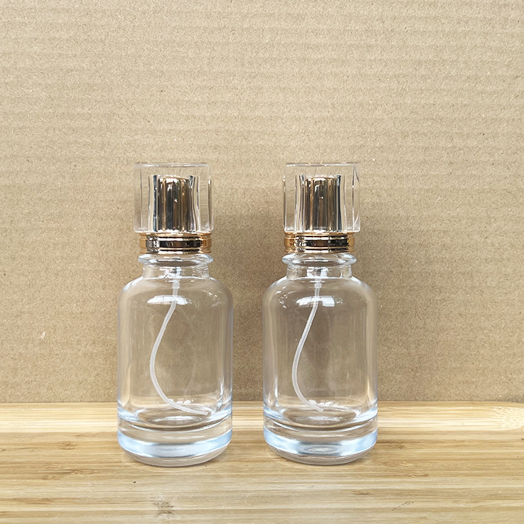 现货YY102-50ml-13卡口香水喷雾分装玻璃空瓶/化妆品便捷透明空瓶