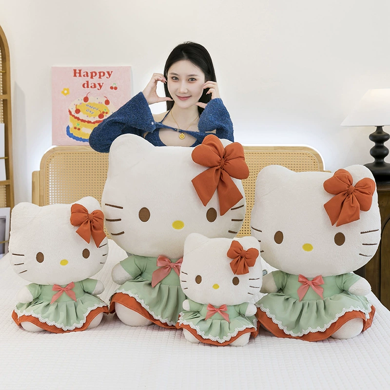 Hello Kitty, хелло китти, плюшевая милая игрушка, тряпичная кукла, подарок для девочки