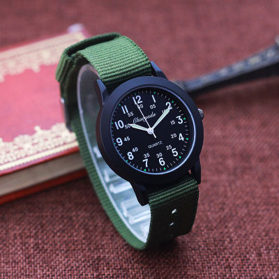 children waterproof watch Simplicity clear number The little boy motion canvas student quartz Korean Edition Electronics Watch