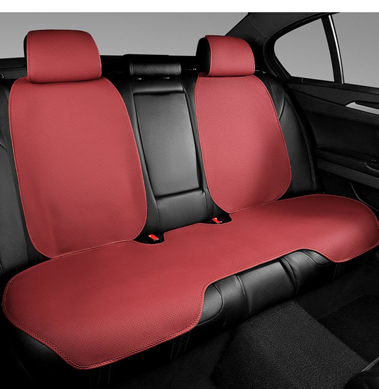 25 Years New Half-Pack Genuine Leather Unlabeled Saddle Pad Car Seat Cushion Four-Season Universal Seat Cover Seat Cushion Drop Shipping