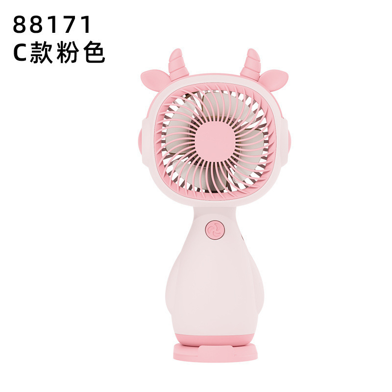 創造的な新型ミニ子供用手持ち扇風機、学生向けポータブルUSB充電式扇風機|undefined