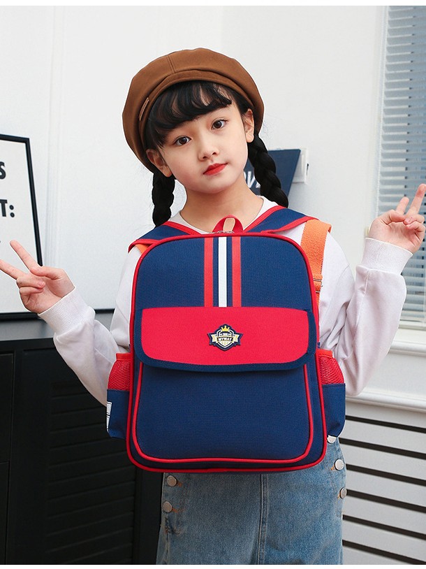 Mochila Infantil Estilo Británico de Tela Oxford Ultraligera para Preescolar image 6