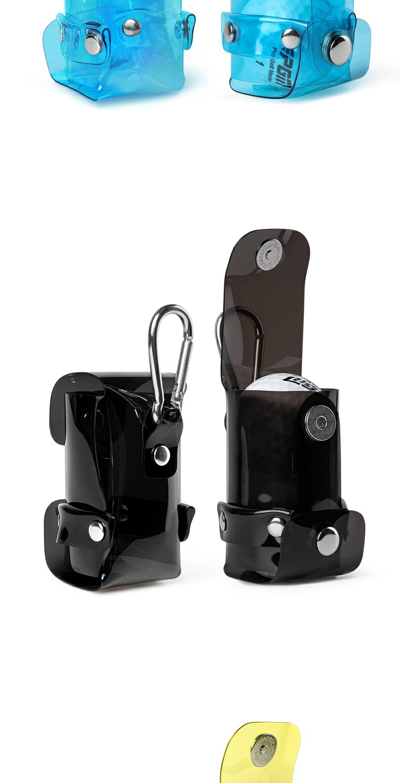 Túi đeo hông golf PGM kẹp bóng từ tính nhỏ gọn 8.5x4.5x4 cm — QJ007-Giao Hưởng, QJ007-Trong suốt, QJ007-màu đen, QJ007-màu vàng chi tiết 10