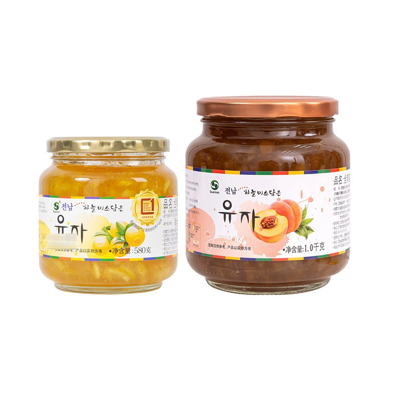 韓国輸入全南ハニーグレープフルーツティー 1kg×2缶 水に浸して飲むフルーツティー グレープフルーツソース ホットドリンク|undefined
