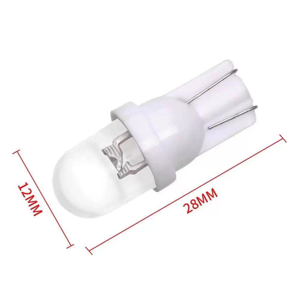 Автомобильный светодиодный фонарь T10 Demonstrate Light Light Light LED Round-headed straw hat light reading light tail lantern light 1LED lantern light