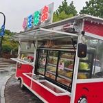 小吃车多功能餐车早餐摆摊车炸串油炸烧烤铁板移动房车电动四轮