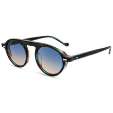 单梁板材太阳镜驾驶墨镜防紫外线外贸跨境亚马逊uv400运动圆框