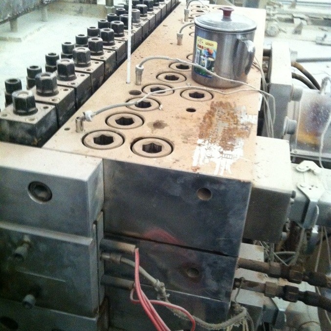 厂家直销1200mm双流道实心发泡板模具高精度加工