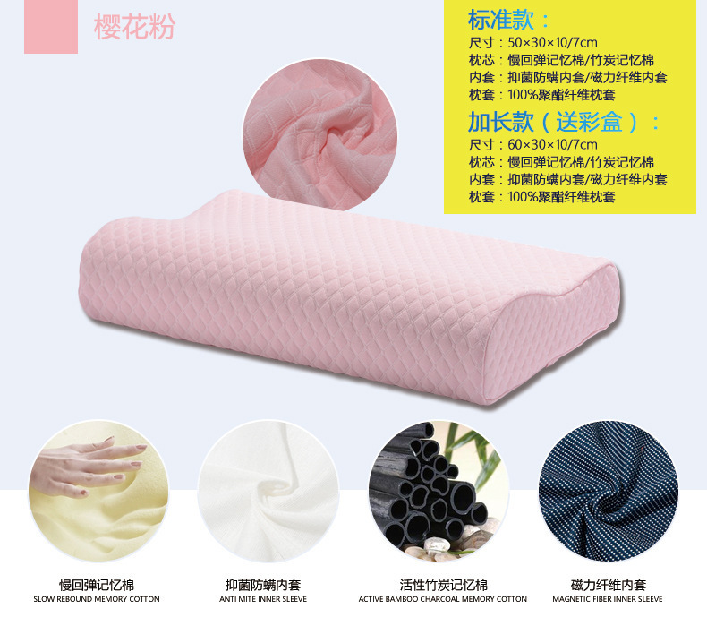 記憶棉枕頭枕芯 可定制枕芯單人舒適枕芯 廠家